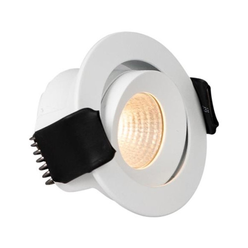 Solar Plus LED-downlight Optic XS Tilt vit Tune 205lm Ra>95 45° spridni... - Spotlights