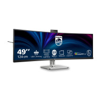 Produktbild för Philips 49B2U6900CH - 6000 Series - LED-skärm - böjd - 49" - HDR