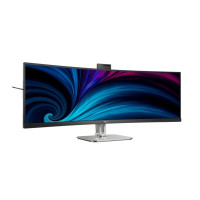 Produktbild för Philips 49B2U6900CH - 6000 Series - LED-skärm - böjd - 49" - HDR