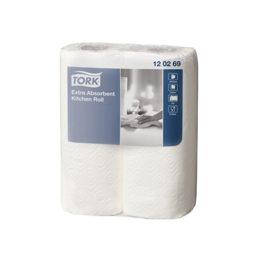 TORK Hushållspapper Tork Extra Plus Premium 2-lagers vit