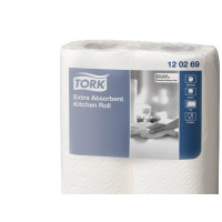 Produktbild för Hushållspapper Tork Extra Plus Premium 2-lagers vit