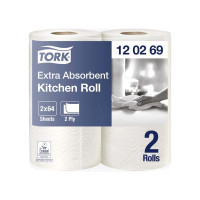 Produktbild för Hushållspapper Tork Extra Plus Premium 2-lagers vit