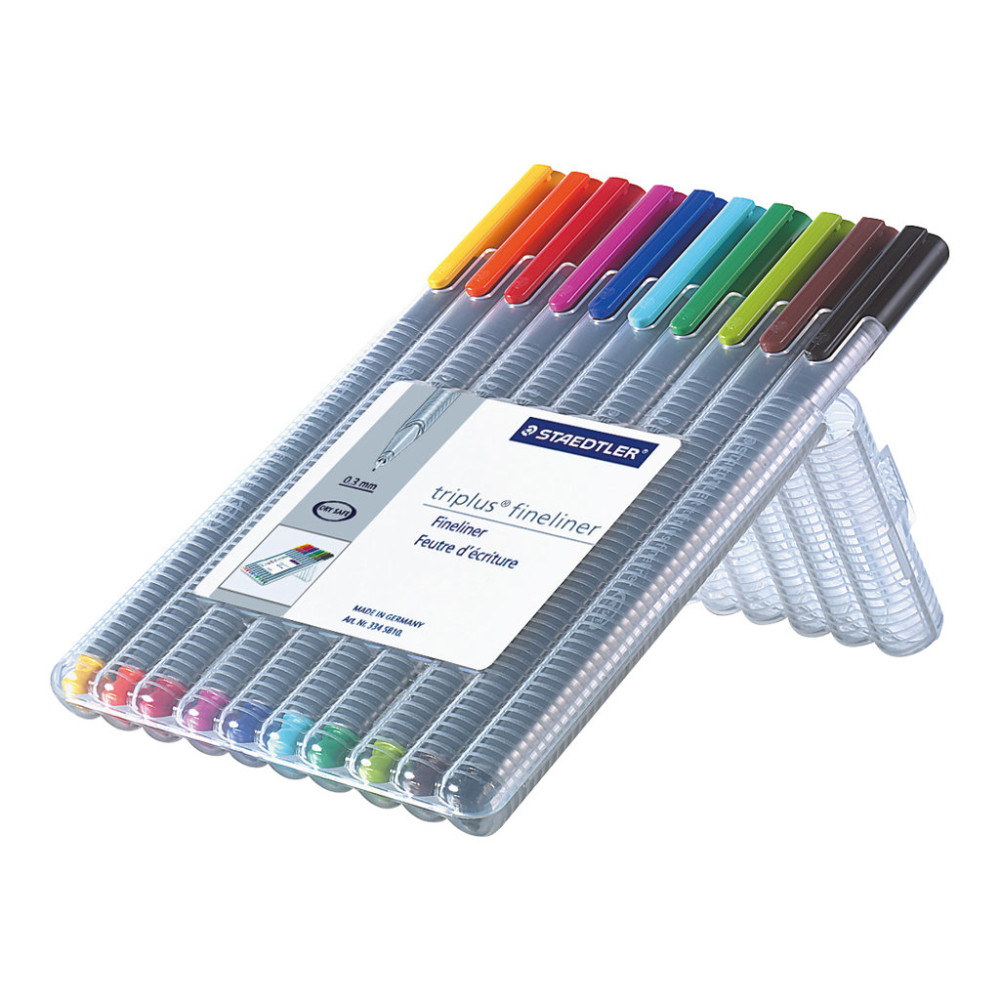 Produktbild för STAEDTLER triplus - fineliner (paket om 10)