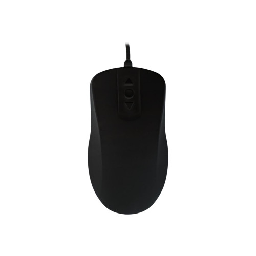 CHERRY Contour Active Key MedicalMouse AK-PMH12 - Standard Sized - mus - medical, hygienic design - USB - svart