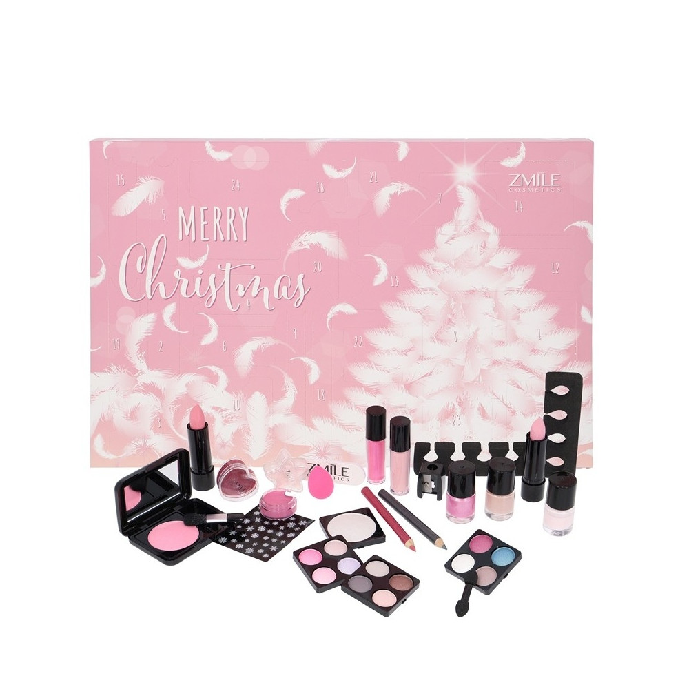 Produktbild för Beauty Advent Calendar Traditional Pink And Fluffy