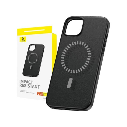 Baseus Baseus Fauxther, Mobilskal, Apple, iPhone 15 Pro Max, 17 cm...