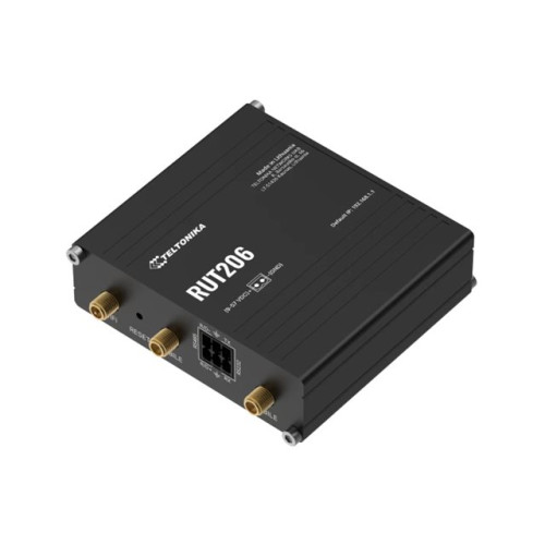 Teltonika Teltonika RUT206 - trådlös router - WWAN - Wi-Fi - 3G, 4G, 2G - DIN-skenmonterbar, väggmonterbar, bordsmonterbar