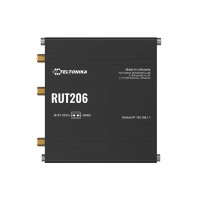 Produktbild för Teltonika RUT206 - trådlös router - WWAN - Wi-Fi - 3G, 4G, 2G - DIN-skenmonterbar, väggmonterbar, bordsmonterbar