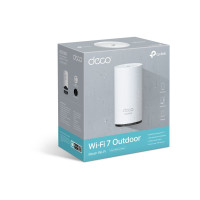 Produktbild för TP-Link Deco BE25-Outdoor V1 - Wifi-system - Wi-Fi 7 - skrivbordsmodell