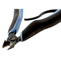 Produktbild för Bahco Elektroniktång, sidavbitare. Ovalt huvud, Avbitartång,...