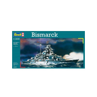 Produktbild för Revell 5802, Modellskepp, Monteringssats, 1:1200, Bismarck,...