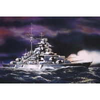 Produktbild för Revell 5802, Modellskepp, Monteringssats, 1:1200, Bismarck,...