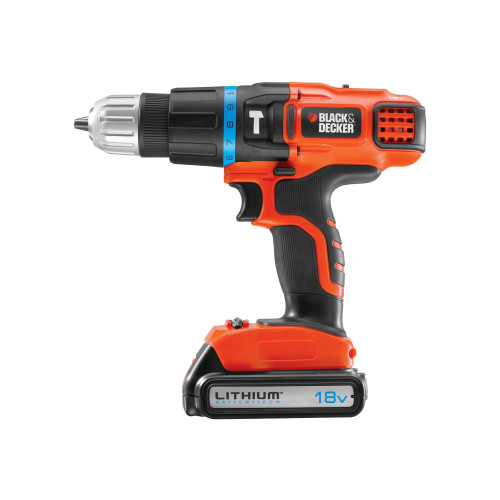 Black & Decker BLACK+DECKER EGBL18K borr/drivare - sladdlös