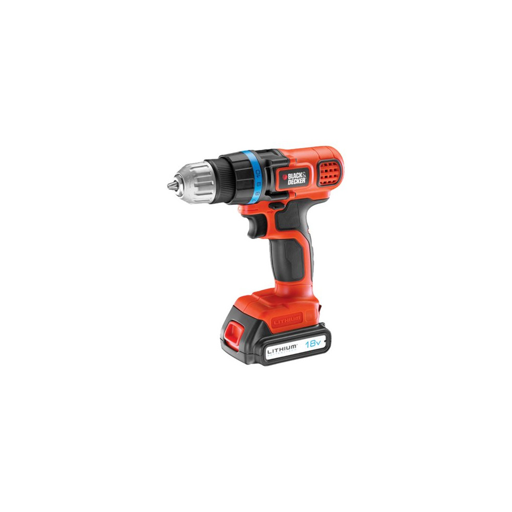 Produktbild för BLACK+DECKER EGBL18K borr/drivare - sladdlös