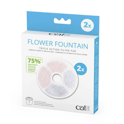 Catit Catit Water Softening Filter Triple Action 2pcs (785.0362) /...