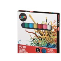 Produktbild för Paintmarker, Uni-Ball POSCA PC-3M, 0,9-1,3 mm, ass. farver,...