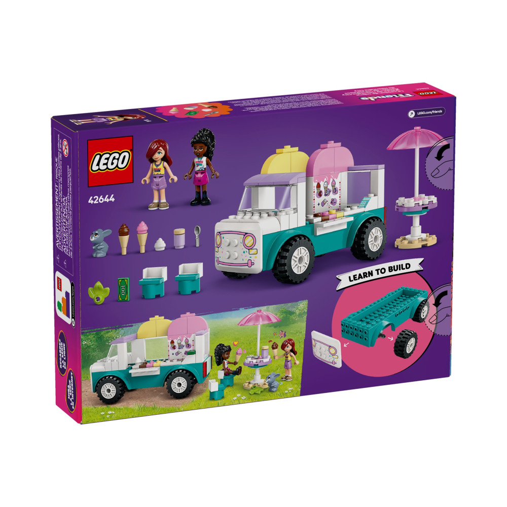 Produktbild för LEGO Friends 42644 - Heartlake City Glassbil - byggsats