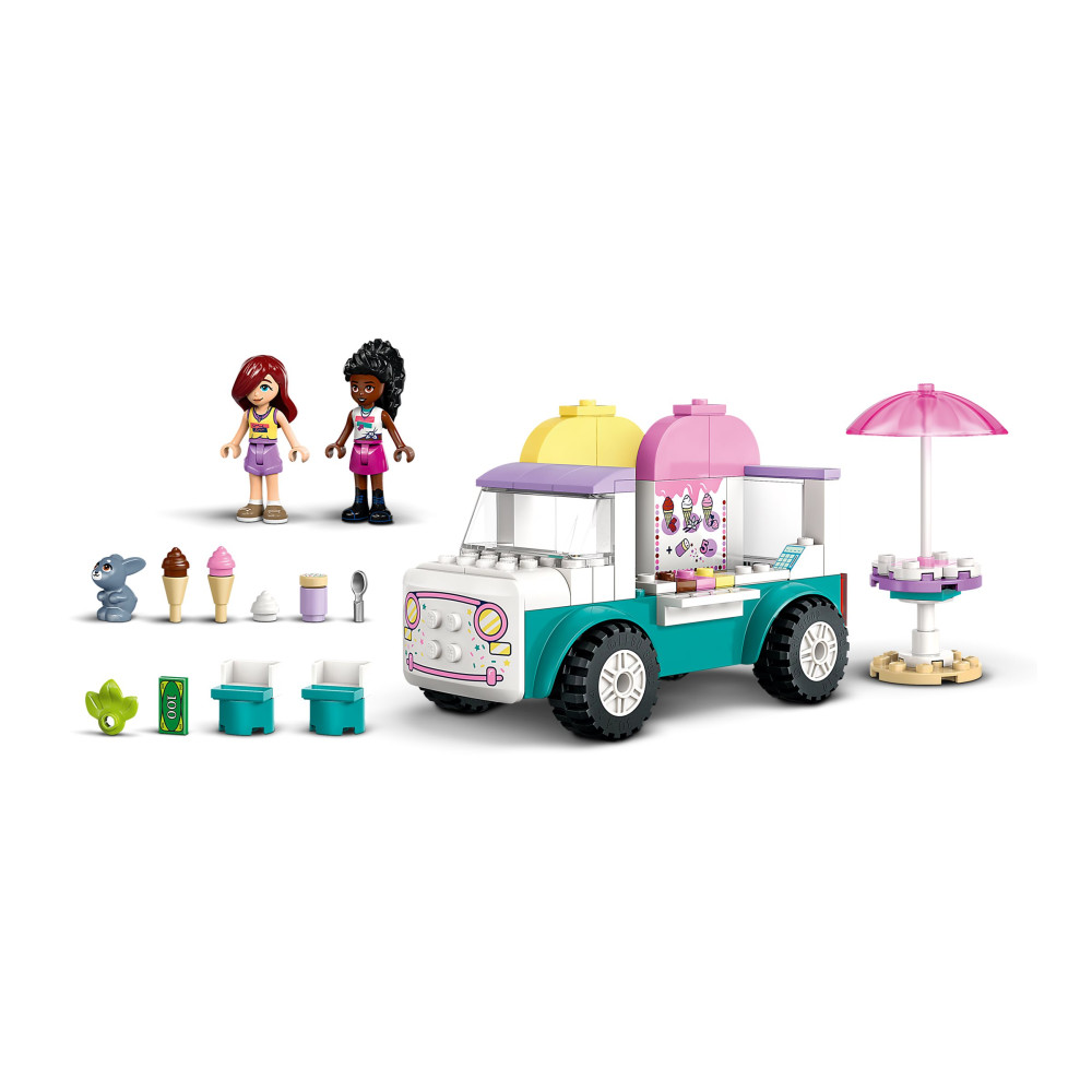 Produktbild för LEGO Friends 42644 - Heartlake City Glassbil - byggsats