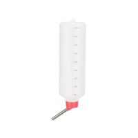 Produktbild för TRIXIE 6065, Kanin, Vattenautomat, Plast, Röd, Vit, 0,45 l,...