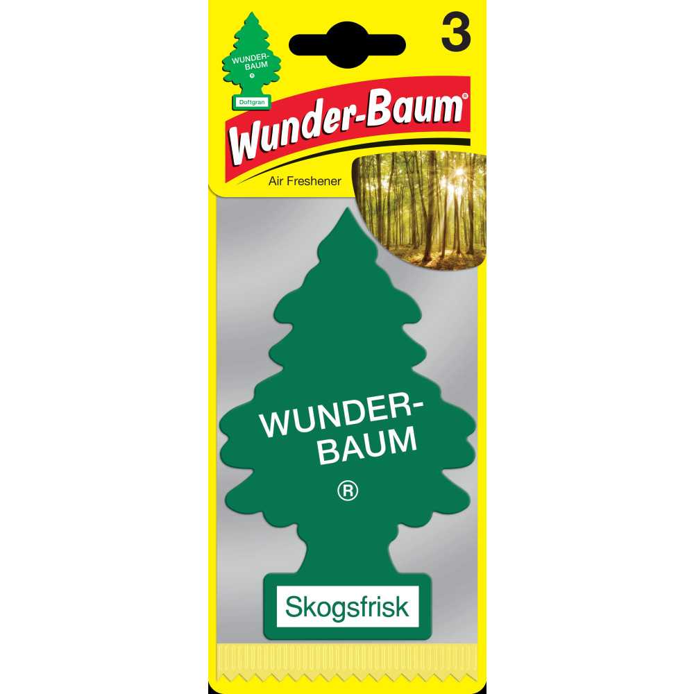 Produktbild för Wunder-Baum Scented Tree Forest Fresh