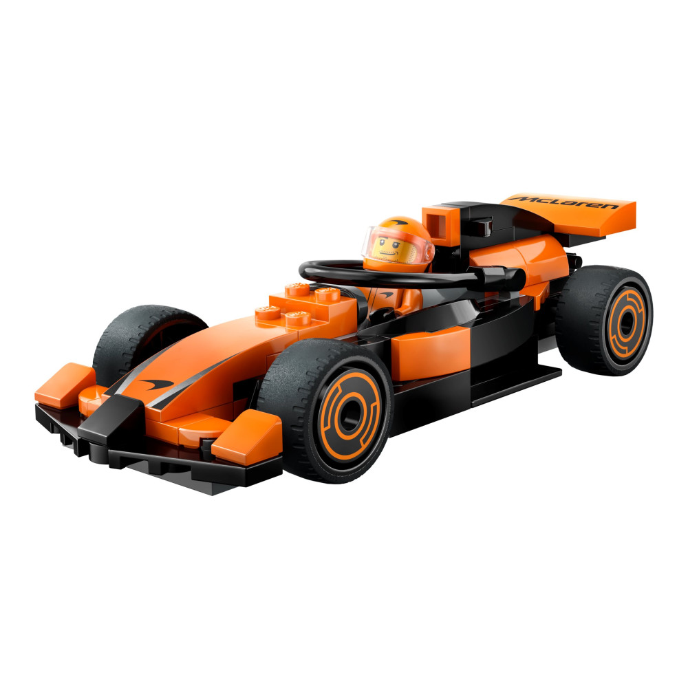 Produktbild för LEGO City 60442 - F1-förare med McLaren-racerbils - byggsats