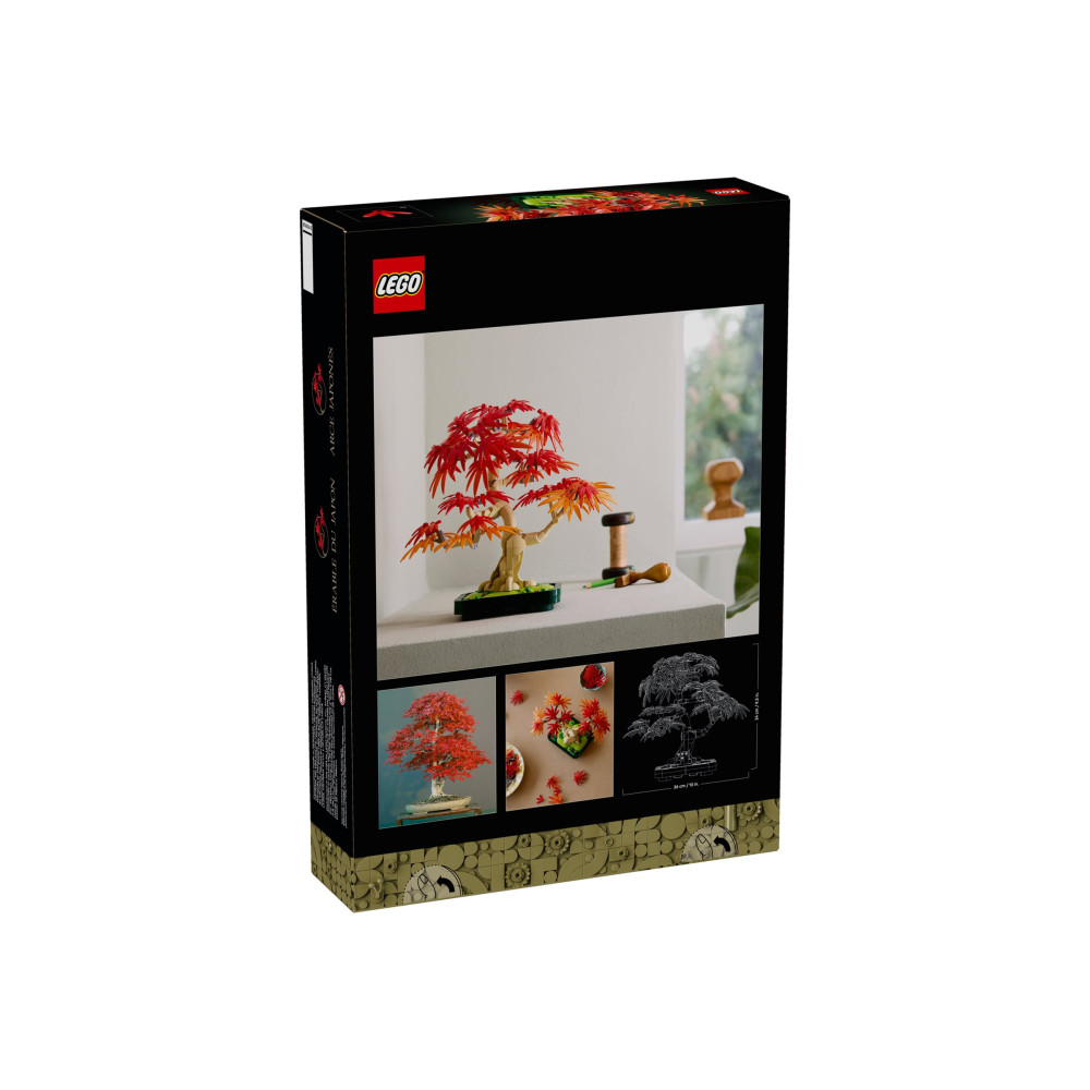 Produktbild för LEGO Botanicals 10348 - Japansk röd lönn bonsaiträd - byggsats