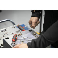 Produktbild för Wiha 334DS K6, Insexnyckel med T-handtag, Metrisk, 6 styck,...