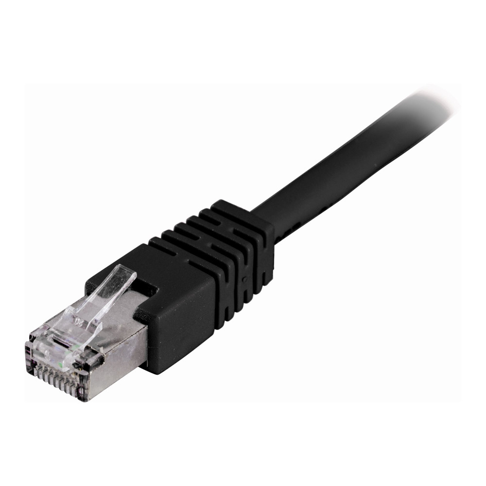 Produktbild för DELTACO STP-625S - patch-kabel - 25 m - svart