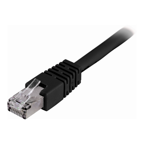 Deltaco DELTACO STP-625S - patch-kabel - 25 m - svart