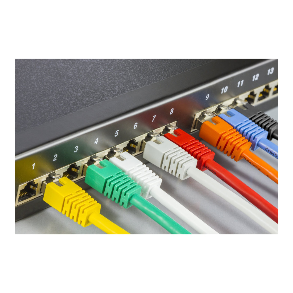 Produktbild för DELTACO STP-625S - patch-kabel - 25 m - svart