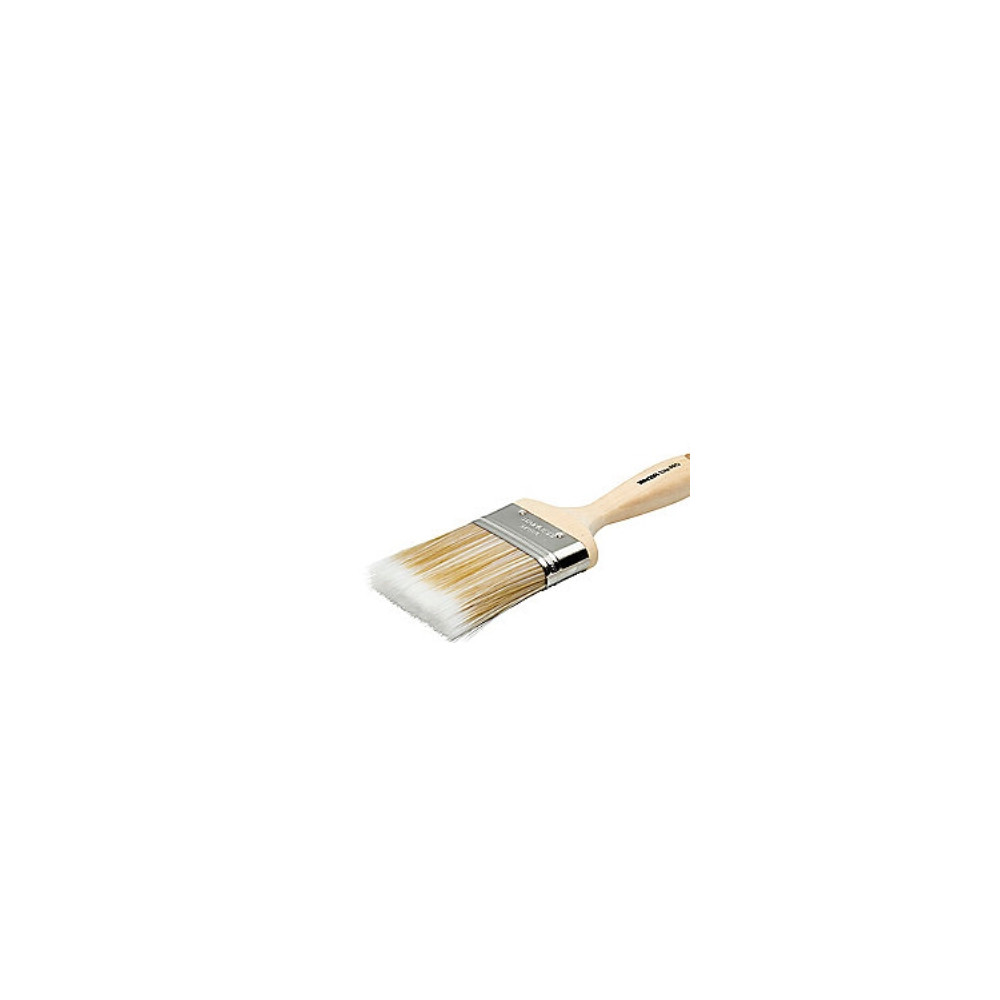 Produktbild för Anza flat lackpensel 35 mm – Elite Pro, slitstarkt skaft i b...