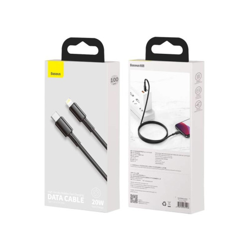 Baseus Baseus CATLGD-01, 1 m, Lightning, USB C, Hankontakt, Hankont...