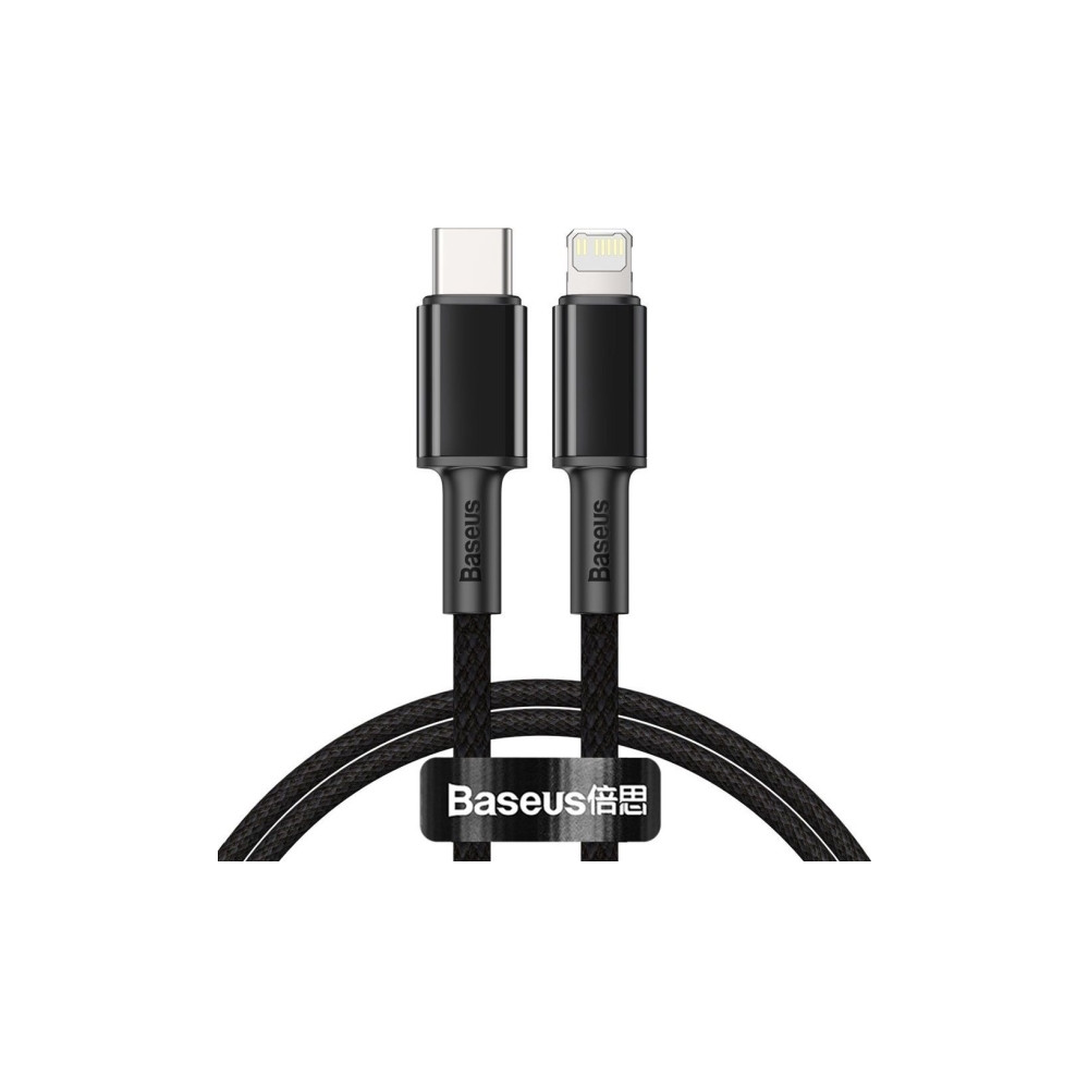 Produktbild för Baseus CATLGD-01, 1 m, Lightning, USB C, Hankontakt, Hankont...