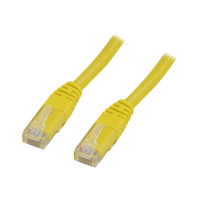 Produktbild för DELTACO patch-kabel - 1 m - gul