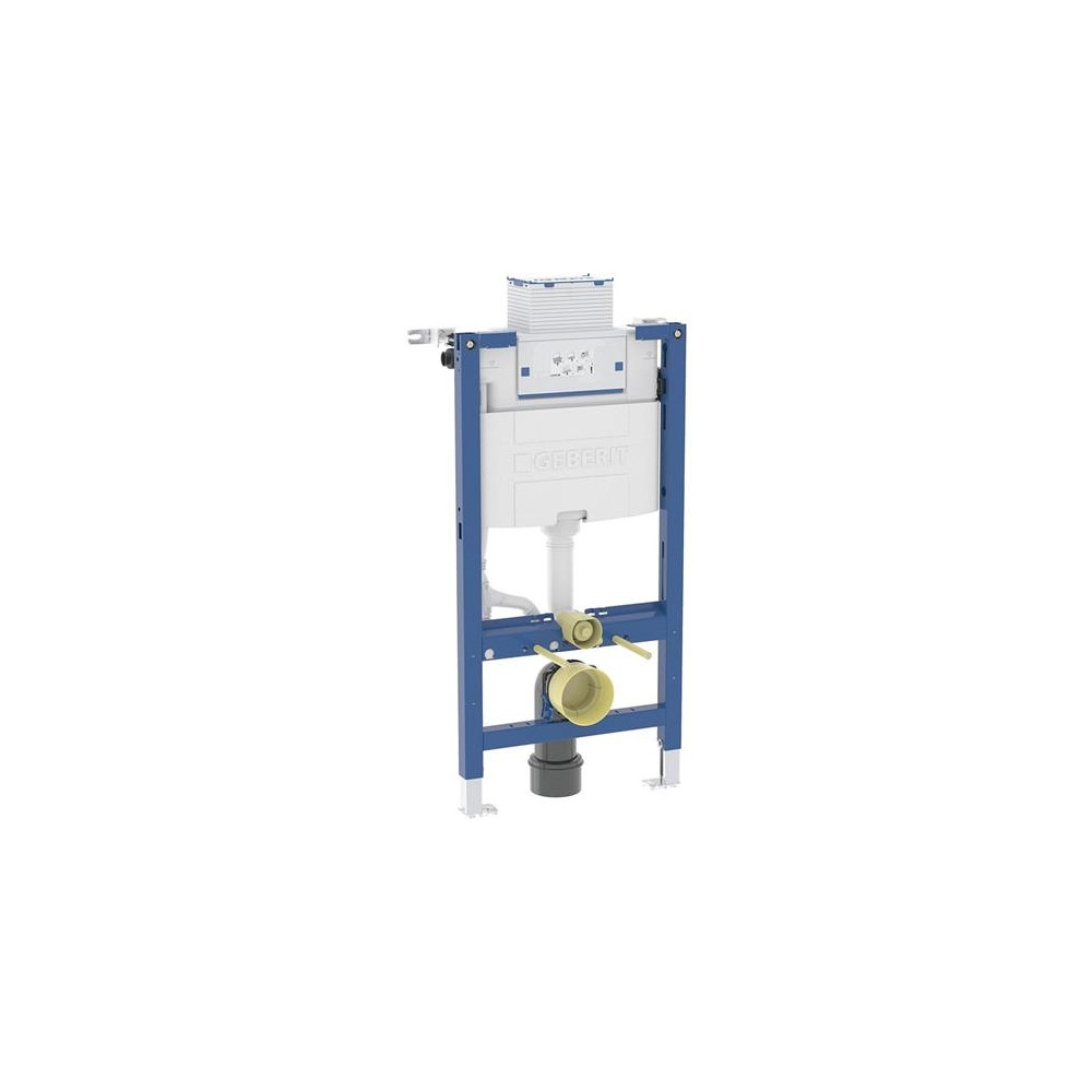 Produktbild för Geberit Duofix element för väggmonterat wc 98 cm med Omega i...