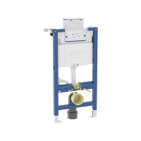 Produktbild för Geberit Duofix element för väggmonterat wc 98 cm med Omega i...