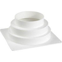 Produktbild för Fresh övergångsstycke 15x15 cm Fresh övergång Ø102-133-152 m...