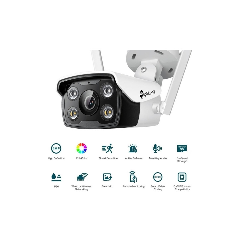 Produktbild för TP-Link VIGI C340-W V1 - nätverksövervakningskamera - kula