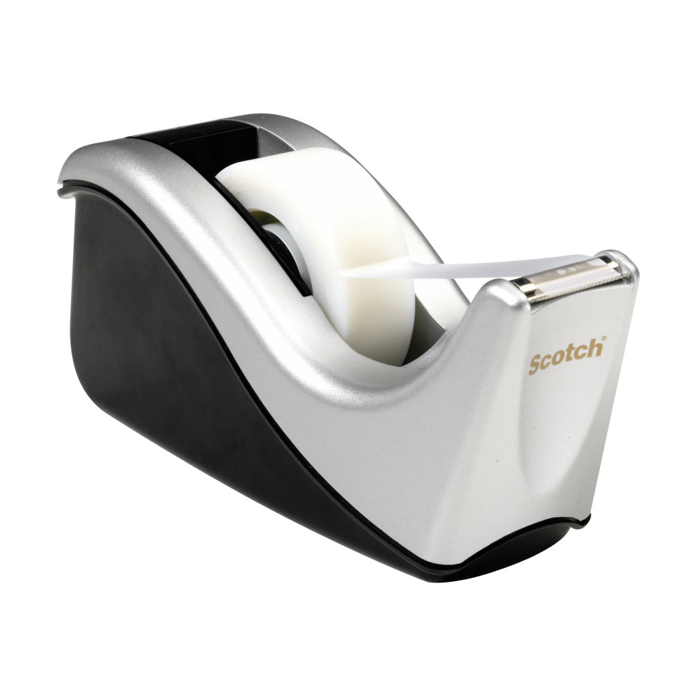 Produktbild för Scotch C60 - dispenser - svart/silver-dispenser