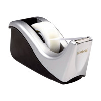 Produktbild för Scotch C60 - dispenser - svart/silver-dispenser