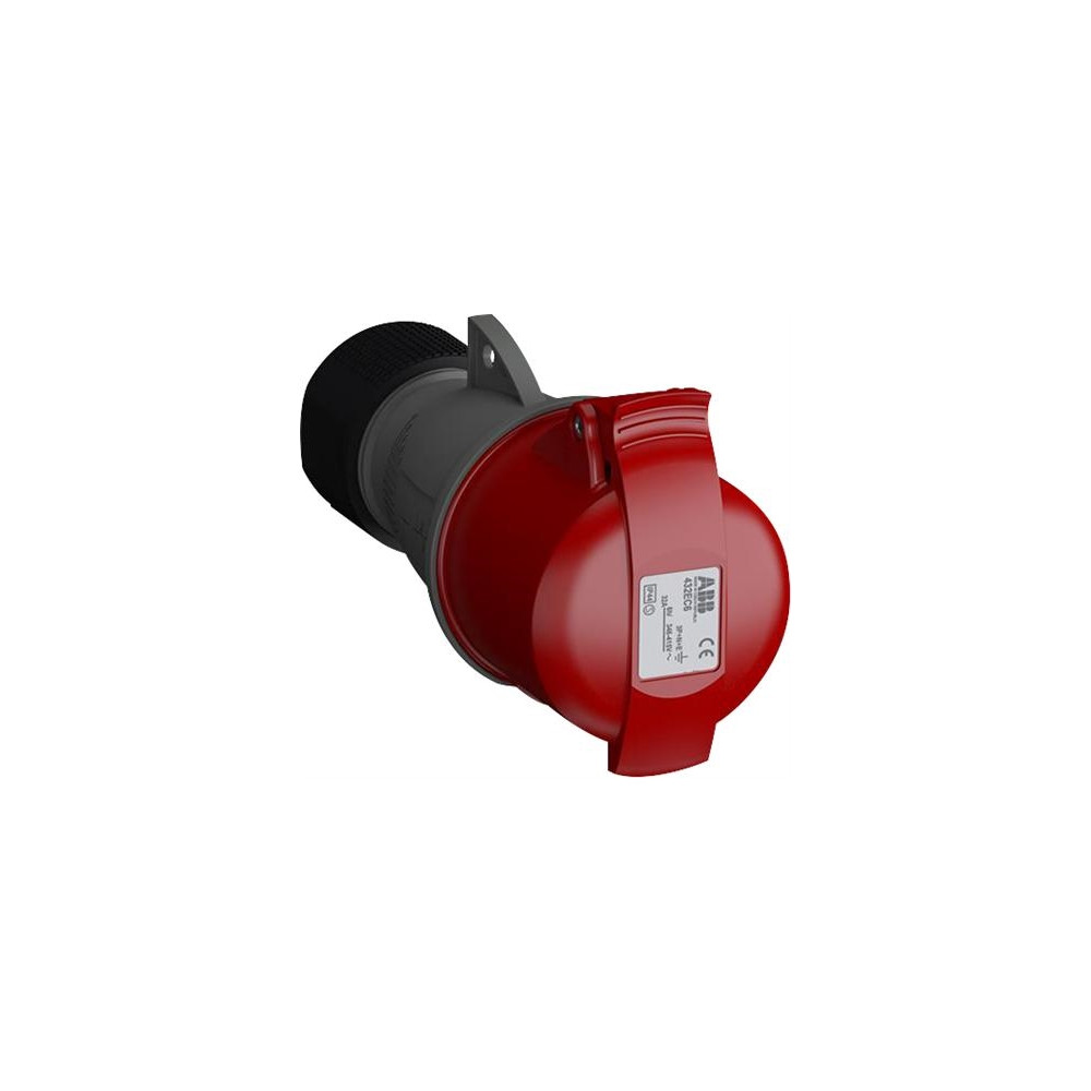 Produktbild för ABB 2CMA102051R1000, 3P+N+E, Röd, IP44, 346