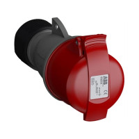 Produktbild för ABB 2CMA102051R1000, 3P+N+E, Röd, IP44, 346