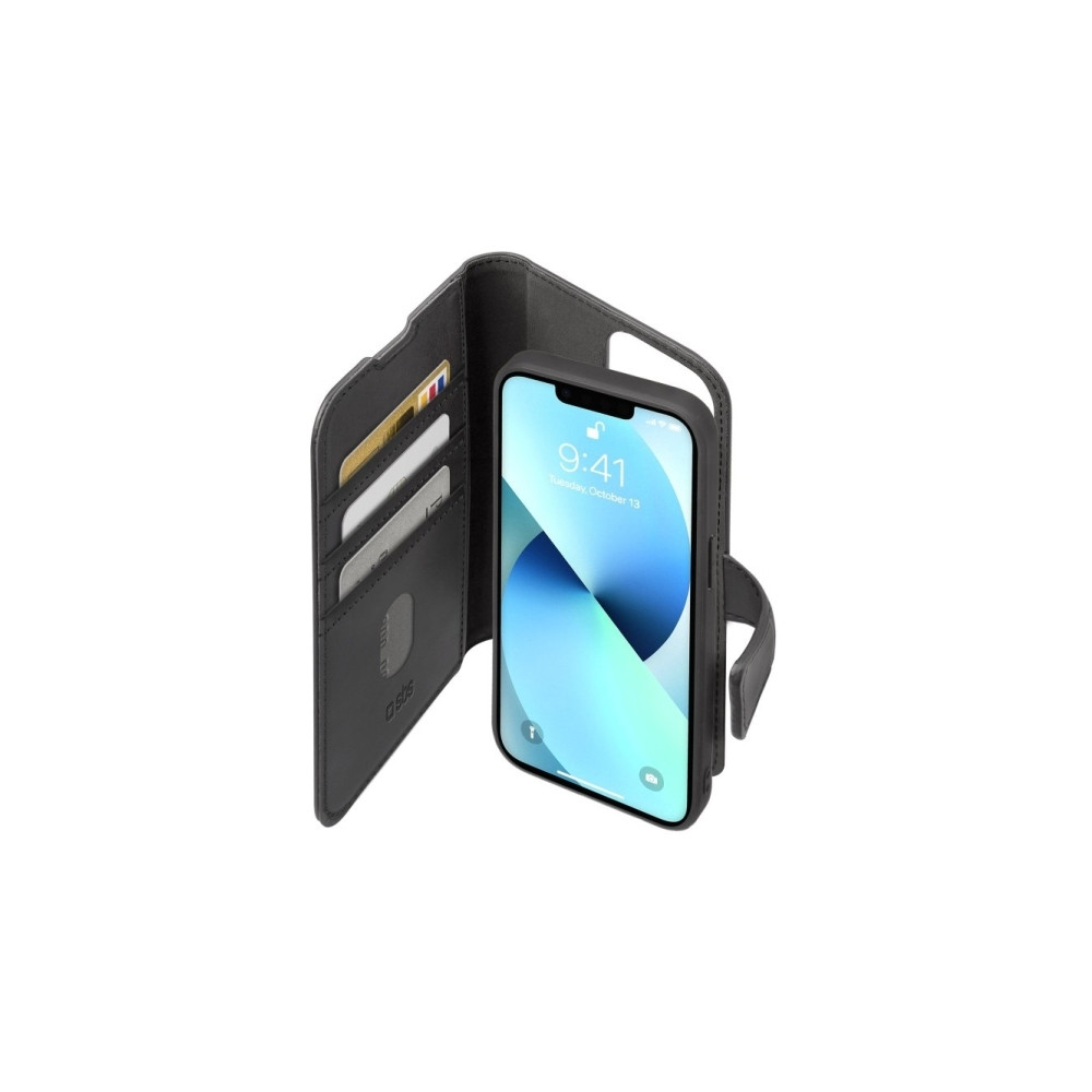 Produktbild för SBS TEBKDETIP13K, Folio, Apple, iPhone 13, 15,5 cm (6.1"), S...