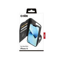 Produktbild för SBS TEBKDETIP13K, Folio, Apple, iPhone 13, 15,5 cm (6.1"), S...