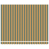 Produktbild för Utdragbar markis Grön och gul 400 × 350 cm Polyester