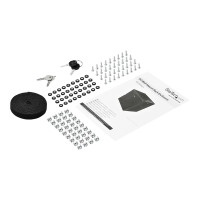 Produktbild för StarTech.com 9U väggmonterat serverrackskåp - upp till 19 tum (48,26 cm) djupt - rackmonteringsskåp - 9U