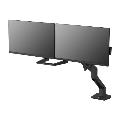 ERGOTRON Ergotron HX monteringssats - för 2 monitorer - mattsvart