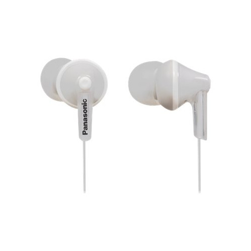 Panasonic Panasonic RP-HJE125E-W - hörlurar - 3,5 mm kontakt