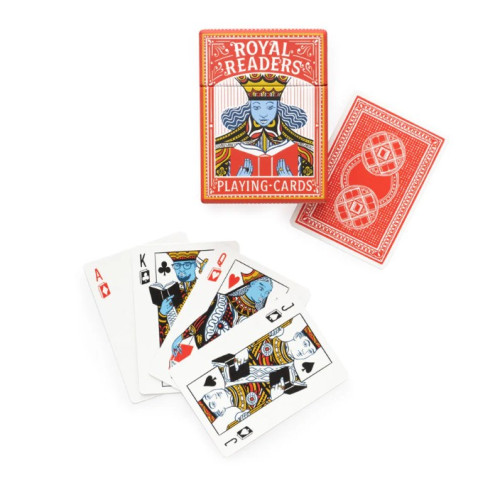 Out of Print Royal Readers Playing Cards