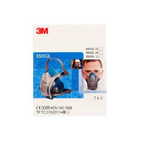 Produktbild för 3M 70071668159, Halvmask, andningsskydd, Luftrenande andning...